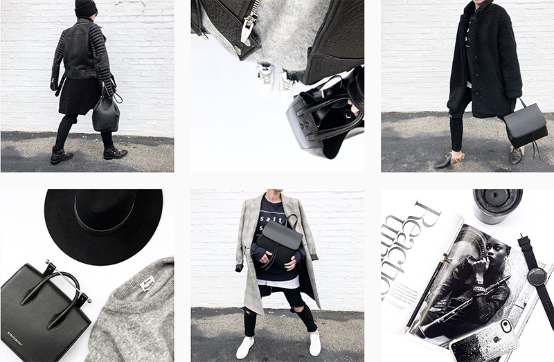 minimalist fashion blogger 