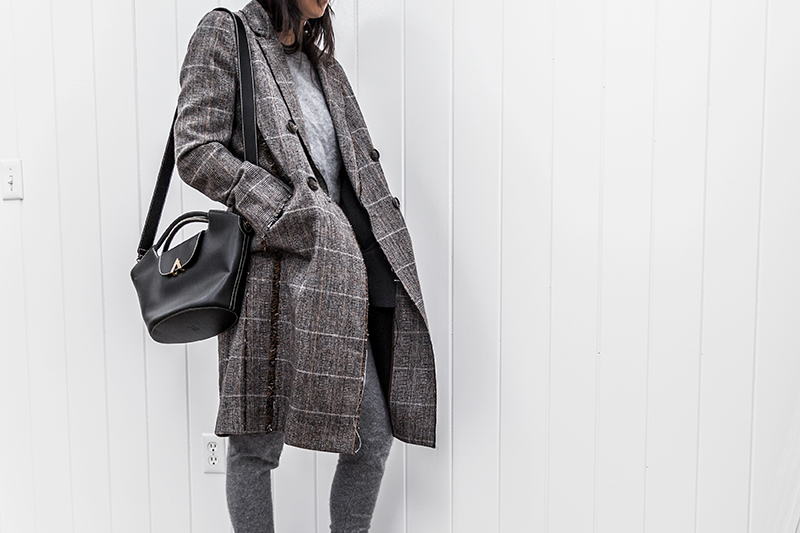 luxury designer handbag and jacket by sosken