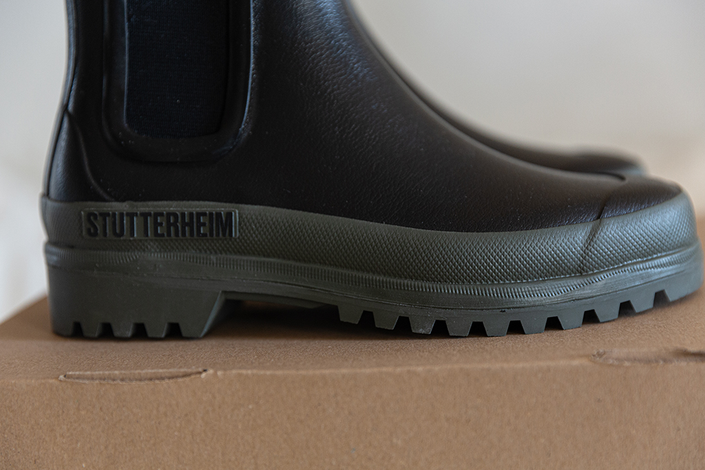 Stutterheim rain boots review review of waterproof rubber embossed